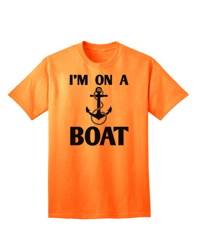 Nautical-themed Adult T-Shirt for the Adventurous-Mens T-shirts-TooLoud-Neon-Orange-Small-Davson Sales