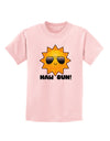 Naw Sun Cute Sun Childrens T-Shirt-Childrens T-Shirt-TooLoud-PalePink-X-Small-Davson Sales