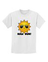 Naw Sun Cute Sun Childrens T-Shirt-Childrens T-Shirt-TooLoud-White-X-Small-Davson Sales