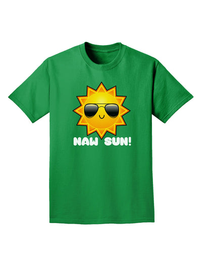 Naw Sun Cute Sun Dark Adult Dark T-Shirt-Mens T-Shirt-TooLoud-Kelly-Green-Small-Davson Sales