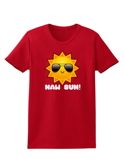 Naw Sun Cute Sun Dark Womens Dark T-Shirt-TooLoud-Red-X-Small-Davson Sales