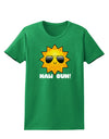 Naw Sun Cute Sun Dark Womens Dark T-Shirt-TooLoud-Kelly-Green-X-Small-Davson Sales