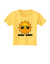 Naw Sun Cute Sun Toddler T-Shirt-Toddler T-Shirt-TooLoud-Yellow-2T-Davson Sales