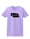 Nebraska - United States Shape Womens T-Shirt by TooLoud-Womens T-Shirt-TooLoud-Lavender-X-Small-Davson Sales