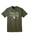 Nerdy and Dirty Adult Dark T-Shirt-Mens T-Shirt-TooLoud-Military-Green-Small-Davson Sales