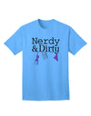 Nerdy and Dirty - Sophisticated Adult T-Shirt Collection for the Modern Eccentric-Mens T-shirts-TooLoud-Aquatic-Blue-Small-Davson Sales