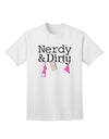 Nerdy and Dirty - Sophisticated Adult T-Shirt Collection for the Modern Eccentric-Mens T-shirts-TooLoud-White-Small-Davson Sales