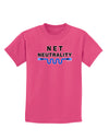 Net Neutrality Childrens Dark T-Shirt-Childrens T-Shirt-TooLoud-Sangria-X-Small-Davson Sales