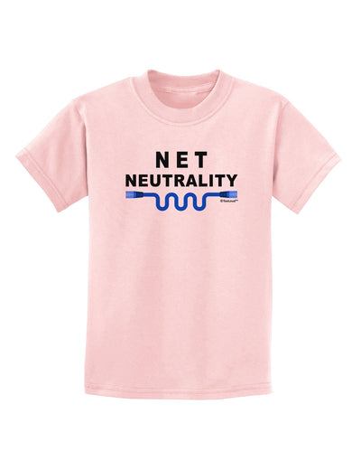 Net Neutrality Childrens T-Shirt-Childrens T-Shirt-TooLoud-PalePink-X-Small-Davson Sales