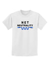 Net Neutrality Childrens T-Shirt-Childrens T-Shirt-TooLoud-White-X-Small-Davson Sales