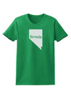 Nevada - United States Shape Womens Dark T-Shirt by TooLoud-Womens T-Shirt-TooLoud-Kelly-Green-X-Small-Davson Sales