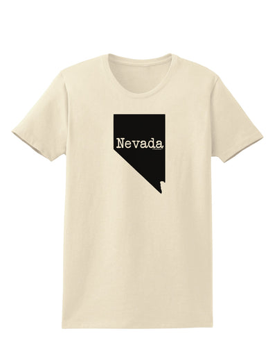 Nevada - United States Shape Womens T-Shirt by TooLoud-Womens T-Shirt-TooLoud-Natural-X-Small-Davson Sales