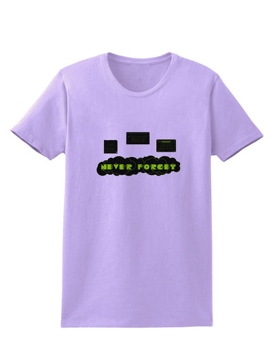 Never Forget Retro 80's Funny Womens T-Shirt by TooLoud-Womens T-Shirt-TooLoud-Lavender-X-Small-Davson Sales