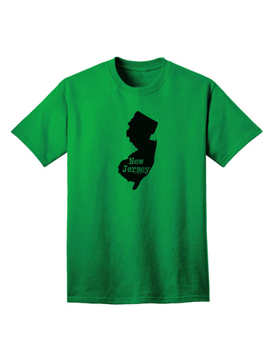 New Jersey - United States Themed Adult T-Shirt by TooLoud-Mens T-shirts-TooLoud-Kelly-Green-Small-Davson Sales