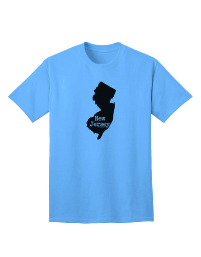 New Jersey - United States Themed Adult T-Shirt by TooLoud-Mens T-shirts-TooLoud-Aquatic-Blue-Small-Davson Sales