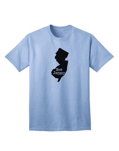 New Jersey - United States Themed Adult T-Shirt by TooLoud-Mens T-shirts-TooLoud-Light-Blue-Small-Davson Sales