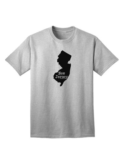 New Jersey - United States Themed Adult T-Shirt by TooLoud-Mens T-shirts-TooLoud-AshGray-Small-Davson Sales