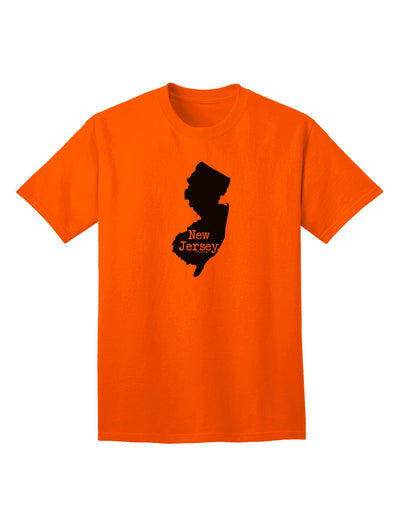 New Jersey - United States Themed Adult T-Shirt by TooLoud-Mens T-shirts-TooLoud-Orange-Small-Davson Sales