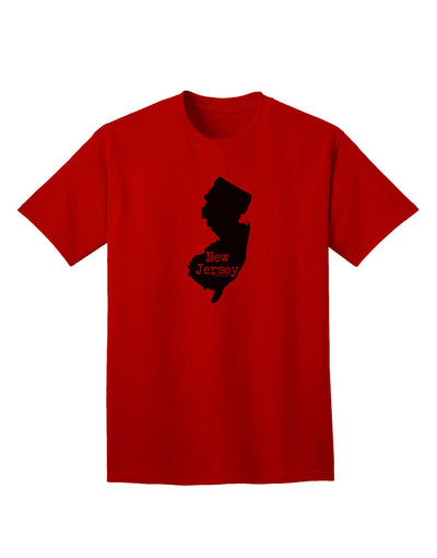 New Jersey - United States Themed Adult T-Shirt by TooLoud-Mens T-shirts-TooLoud-Red-Small-Davson Sales