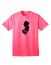 New Jersey - United States Themed Adult T-Shirt by TooLoud-Mens T-shirts-TooLoud-Neon-Pink-Small-Davson Sales