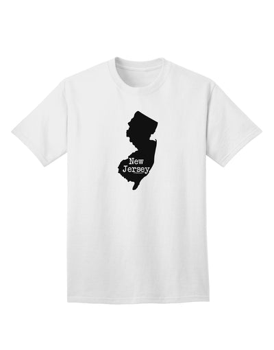 New Jersey - United States Themed Adult T-Shirt by TooLoud-Mens T-shirts-TooLoud-White-Small-Davson Sales