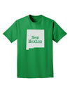 New Mexico - United States Shape Adult Dark T-Shirt by TooLoud-Mens T-Shirt-TooLoud-Kelly-Green-Small-Davson Sales