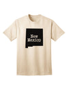 New Mexico - United States Shape Adult T-Shirt: A Stylish Addition to Your Wardrobe by TooLoud-Mens T-shirts-TooLoud-Natural-Small-Davson Sales