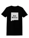 New Mexico - United States Shape Womens Dark T-Shirt by TooLoud-Womens T-Shirt-TooLoud-Black-X-Small-Davson Sales