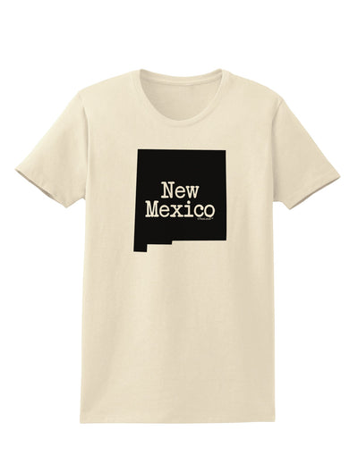 New Mexico - United States Shape Womens T-Shirt by TooLoud-Womens T-Shirt-TooLoud-Natural-X-Small-Davson Sales