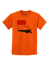 New Orleans Louisiana Flag Childrens T-Shirt-Childrens T-Shirt-TooLoud-Orange-X-Small-Davson Sales