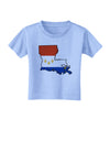 New Orleans Louisiana Flag Toddler T-Shirt-Toddler T-Shirt-TooLoud-Aquatic-Blue-2T-Davson Sales