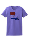 New Orleans Louisiana Flag Womens T-Shirt-Womens T-Shirt-TooLoud-Violet-X-Small-Davson Sales