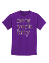 New York City - City Lights Childrens Dark T-Shirt by TooLoud-Childrens T-Shirt-TooLoud-Purple-X-Small-Davson Sales