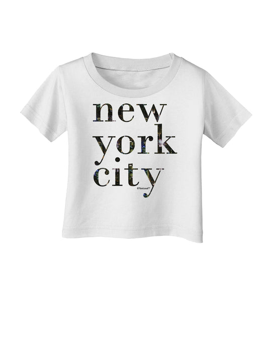 New York City - City Lights Infant T-Shirt by TooLoud-Infant T-Shirt-TooLoud-White-06-Months-Davson Sales