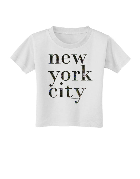 New York City - City Lights Toddler T-Shirt by TooLoud-Toddler T-Shirt-TooLoud-White-2T-Davson Sales