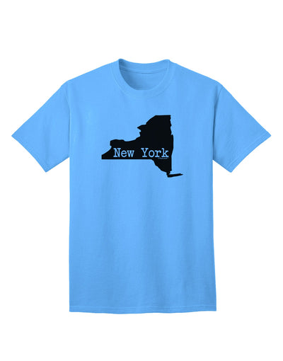 New York - United States Themed Adult T-Shirt by TooLoud-Mens T-shirts-TooLoud-Aquatic-Blue-Small-Davson Sales