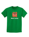 Nice Rack Childrens Dark T-Shirt-Childrens T-Shirt-TooLoud-Kelly-Green-X-Small-Davson Sales