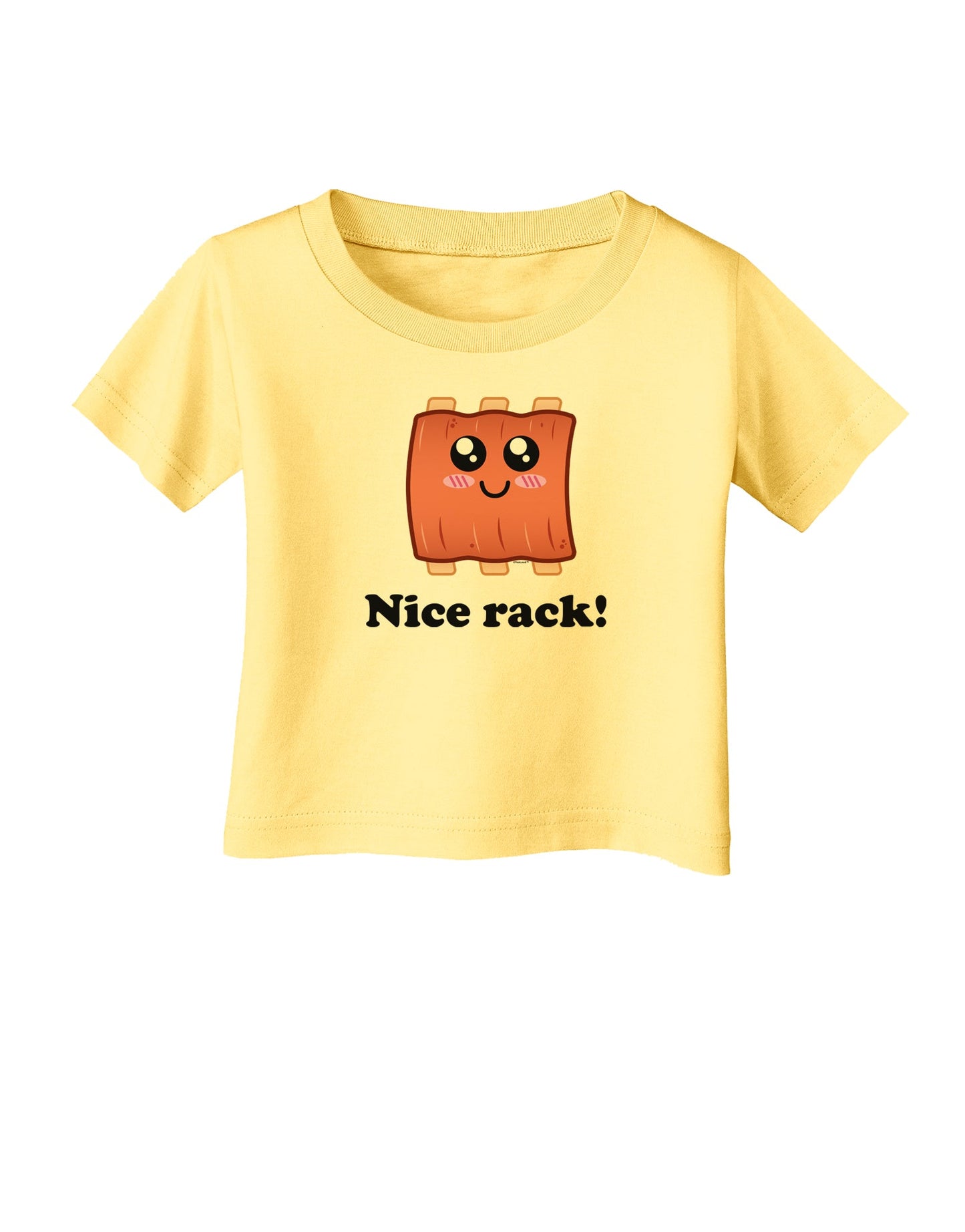Nice Rack Infant T-Shirt-Infant T-Shirt-TooLoud-Daffodil-Yellow-06-Months-Davson Sales