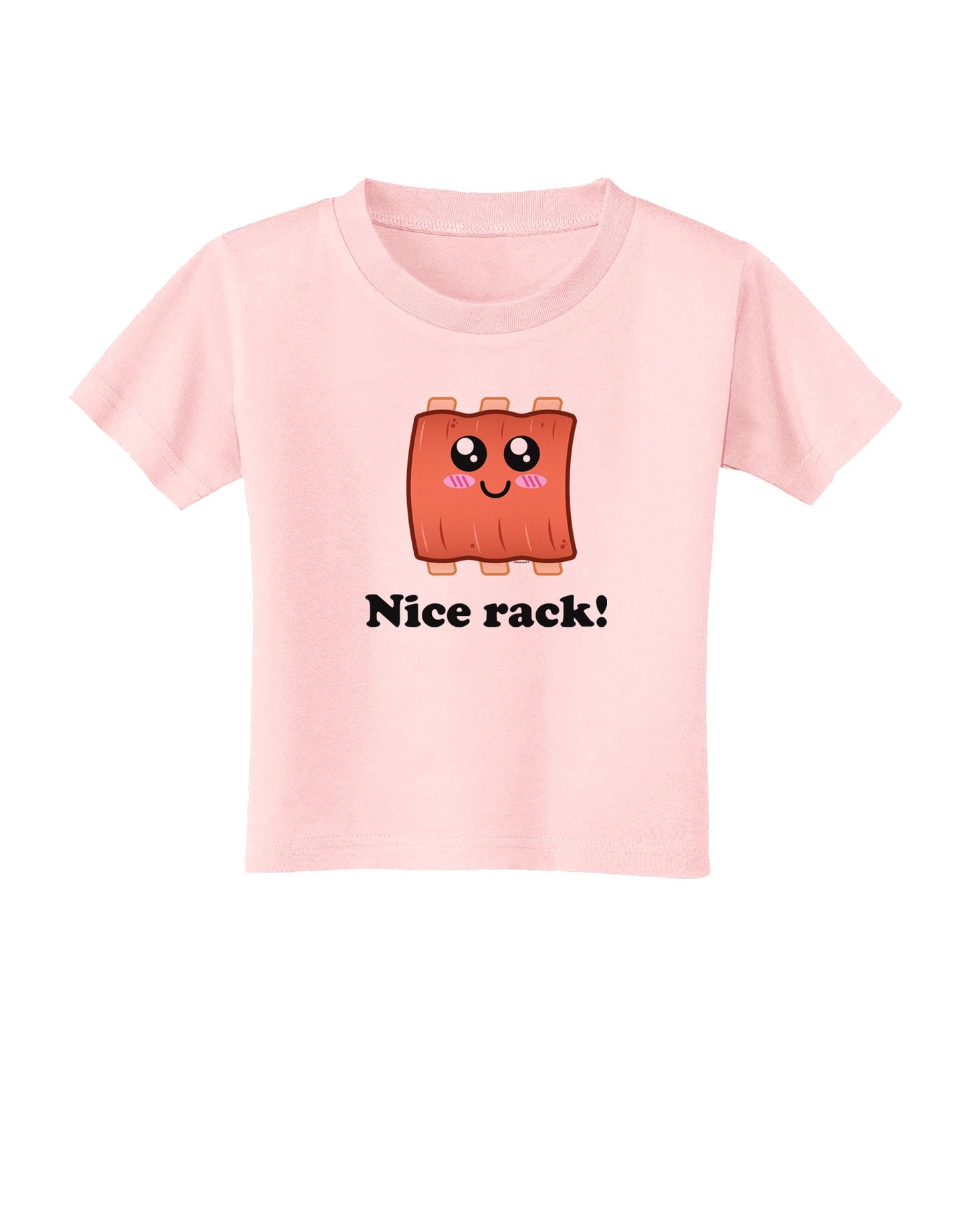 Nice Rack Toddler T-Shirt-Toddler T-Shirt-TooLoud-Light-Pink-2T-Davson Sales