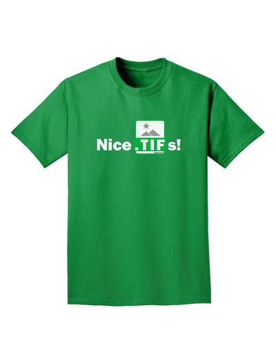 Nice Tifs Adult Dark T-Shirt-Mens T-Shirt-TooLoud-Kelly-Green-Small-Davson Sales