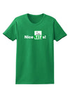 Nice Tifs Womens Dark T-Shirt-TooLoud-Kelly-Green-X-Small-Davson Sales