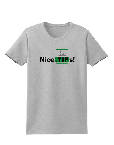 Nice Tifs Womens T-Shirt-Womens T-Shirt-TooLoud-AshGray-X-Small-Davson Sales