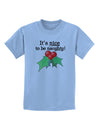 Nice to be Naughty Childrens T-Shirt-Childrens T-Shirt-TooLoud-Light-Blue-X-Small-Davson Sales