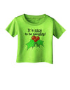 Nice to be Naughty Infant T-Shirt-Infant T-Shirt-TooLoud-Lime-Green-06-Months-Davson Sales