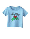 Nice to be Naughty Infant T-Shirt-Infant T-Shirt-TooLoud-Aquatic-Blue-06-Months-Davson Sales