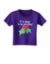 Nice to be Naughty Toddler T-Shirt Dark-Toddler T-Shirt-TooLoud-Purple-2T-Davson Sales