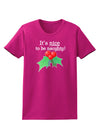 Nice to be Naughty Womens Dark T-Shirt-TooLoud-Hot-Pink-Small-Davson Sales