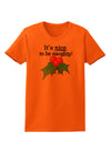 Nice to be Naughty Womens T-Shirt-Womens T-Shirt-TooLoud-Orange-X-Small-Davson Sales