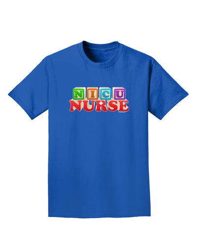 Nicu Nurse Adult Dark T-Shirt-Mens T-Shirt-TooLoud-Royal-Blue-Small-Davson Sales