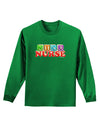 Nicu Nurse Adult Long Sleeve Dark T-Shirt-TooLoud-Kelly-Green-Small-Davson Sales